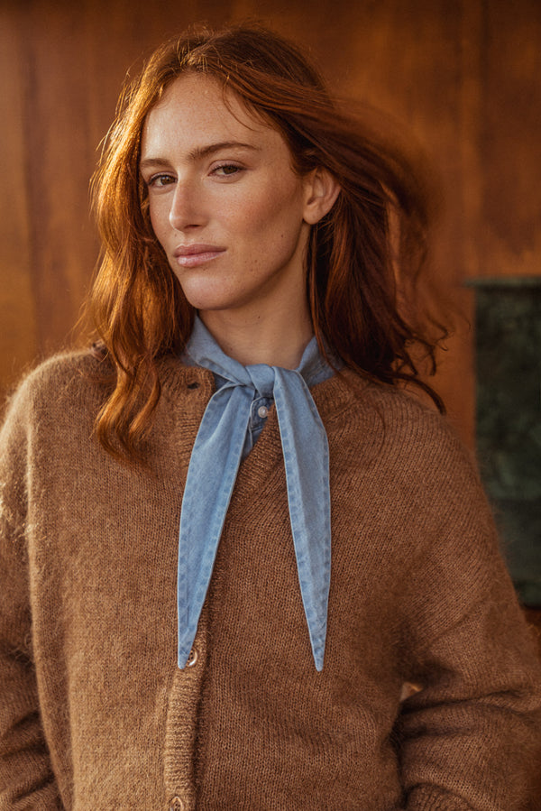 Cardigan Hortense camel