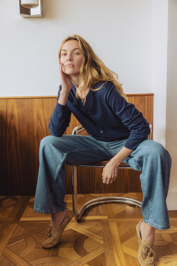 Cardigan Melchior marine