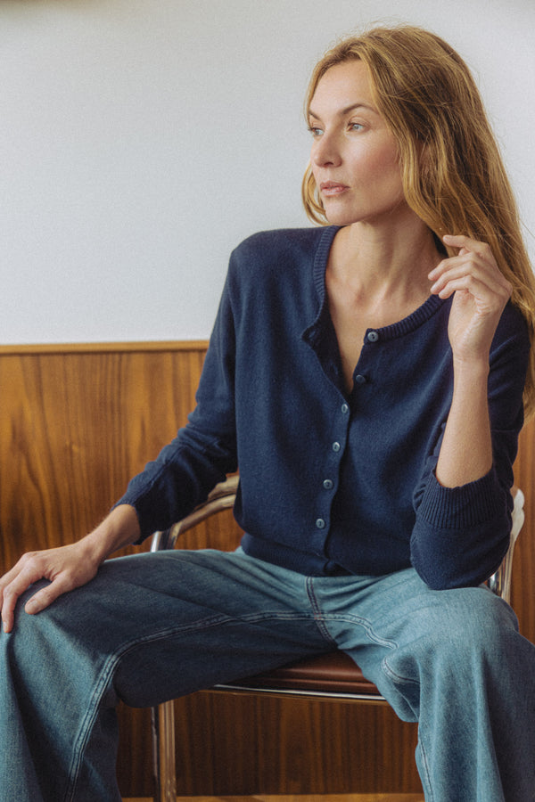 Cardigan Melchior marine