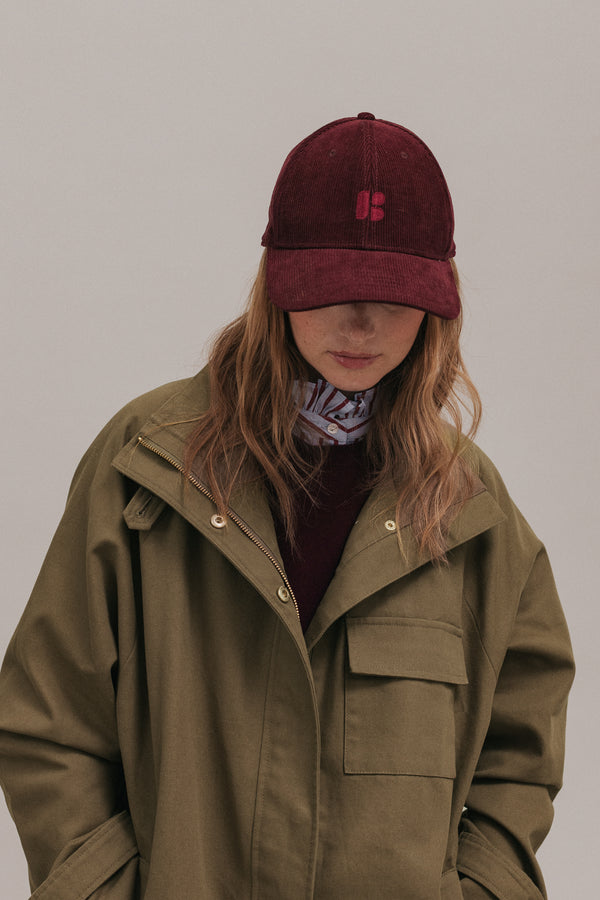 Casquette Niki bordeaux