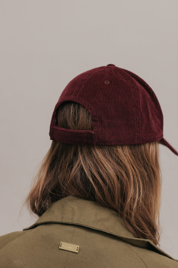 Casquette Niki bordeaux
