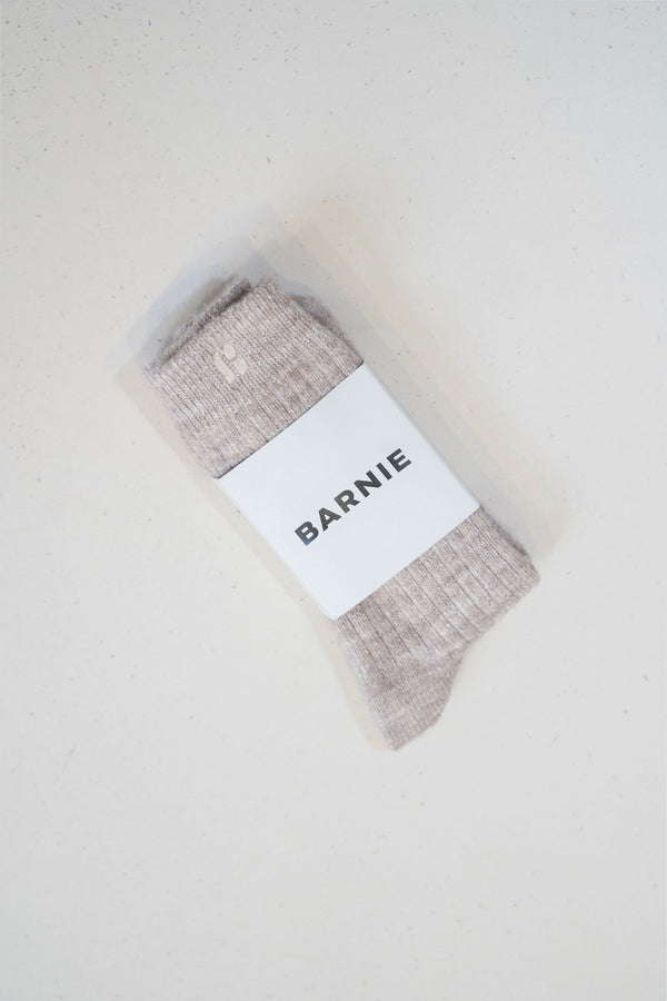 Chaussettes beiges Agathe 1