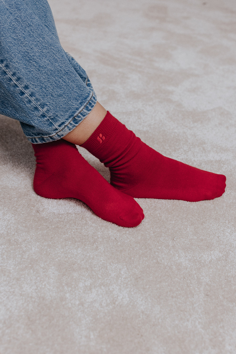 Red Sophie socks
