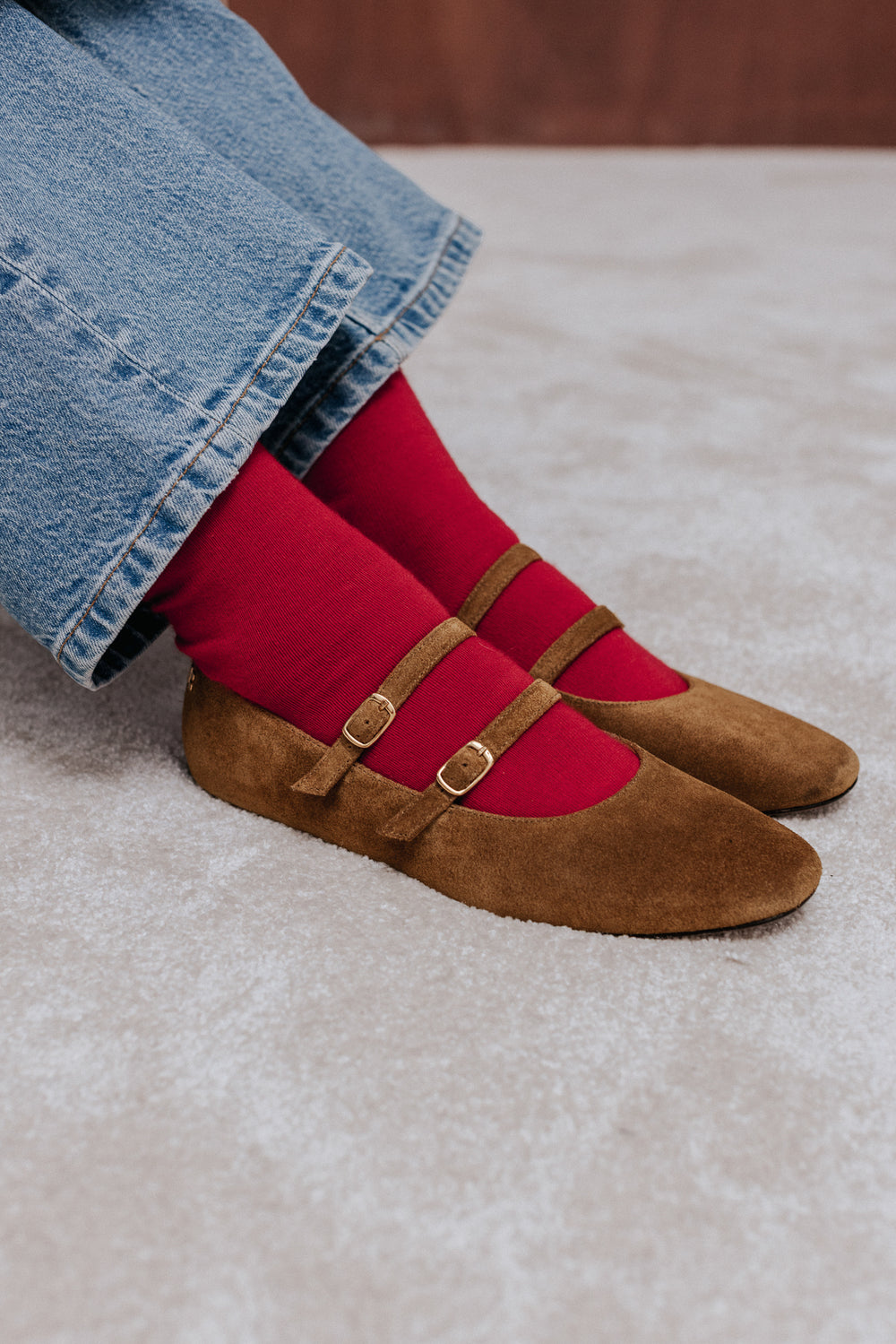 Ballerines Jay camel