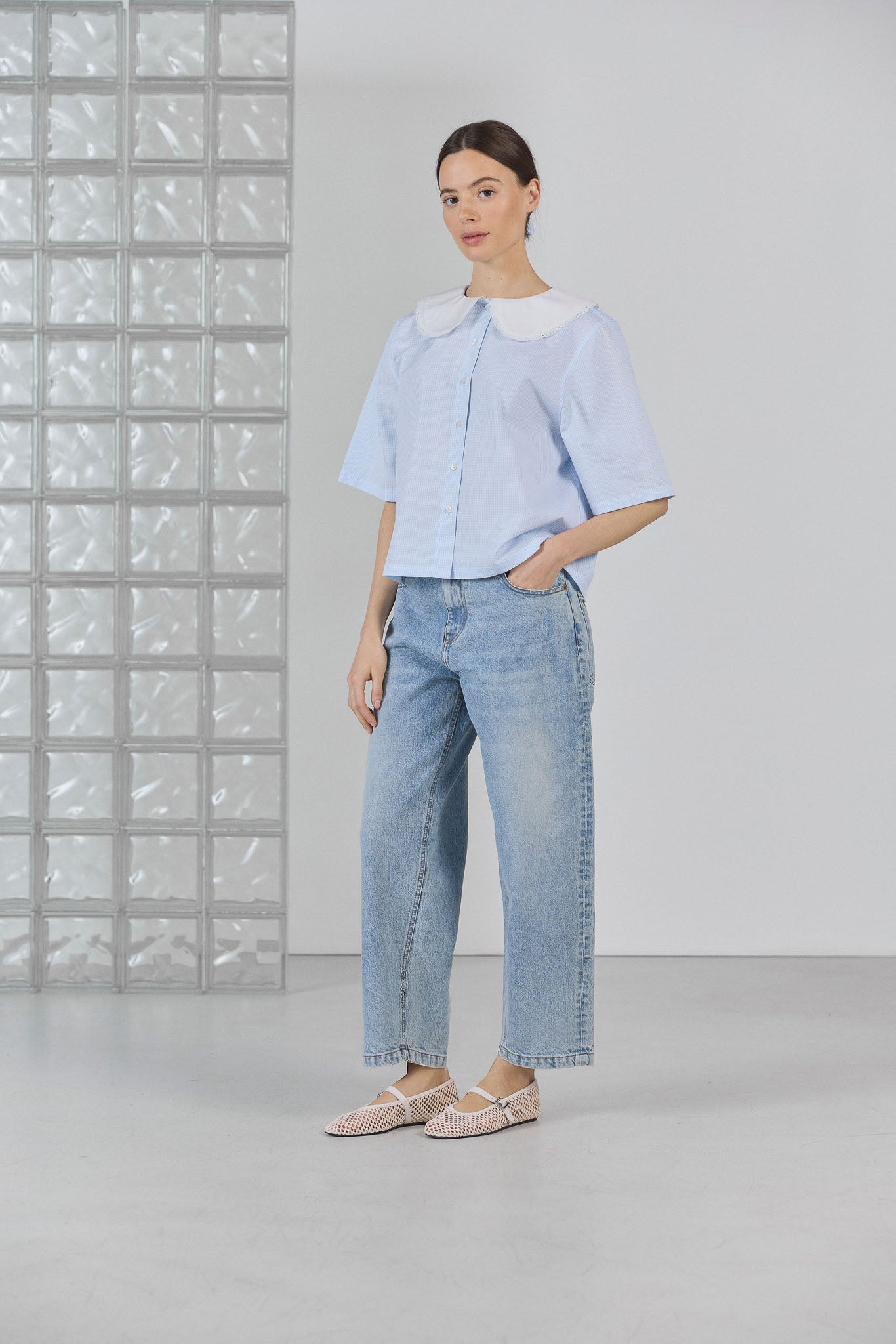 Chemise Alice vichy bleu
