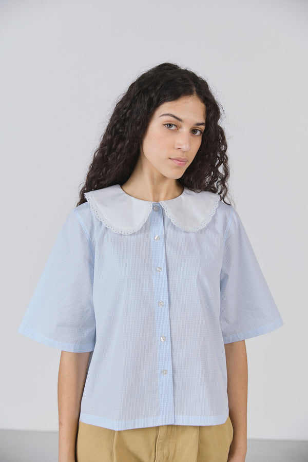 Chemise Alice vichy bleu