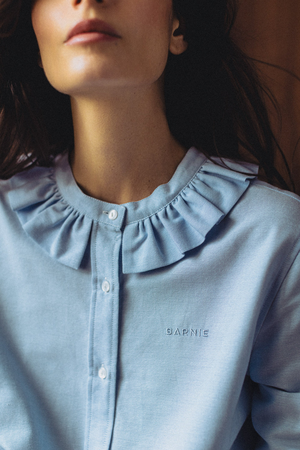 Chemise Amelia oxford bleu