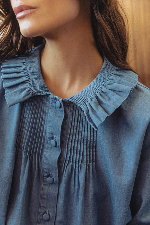 Chemise Hopy medium blue