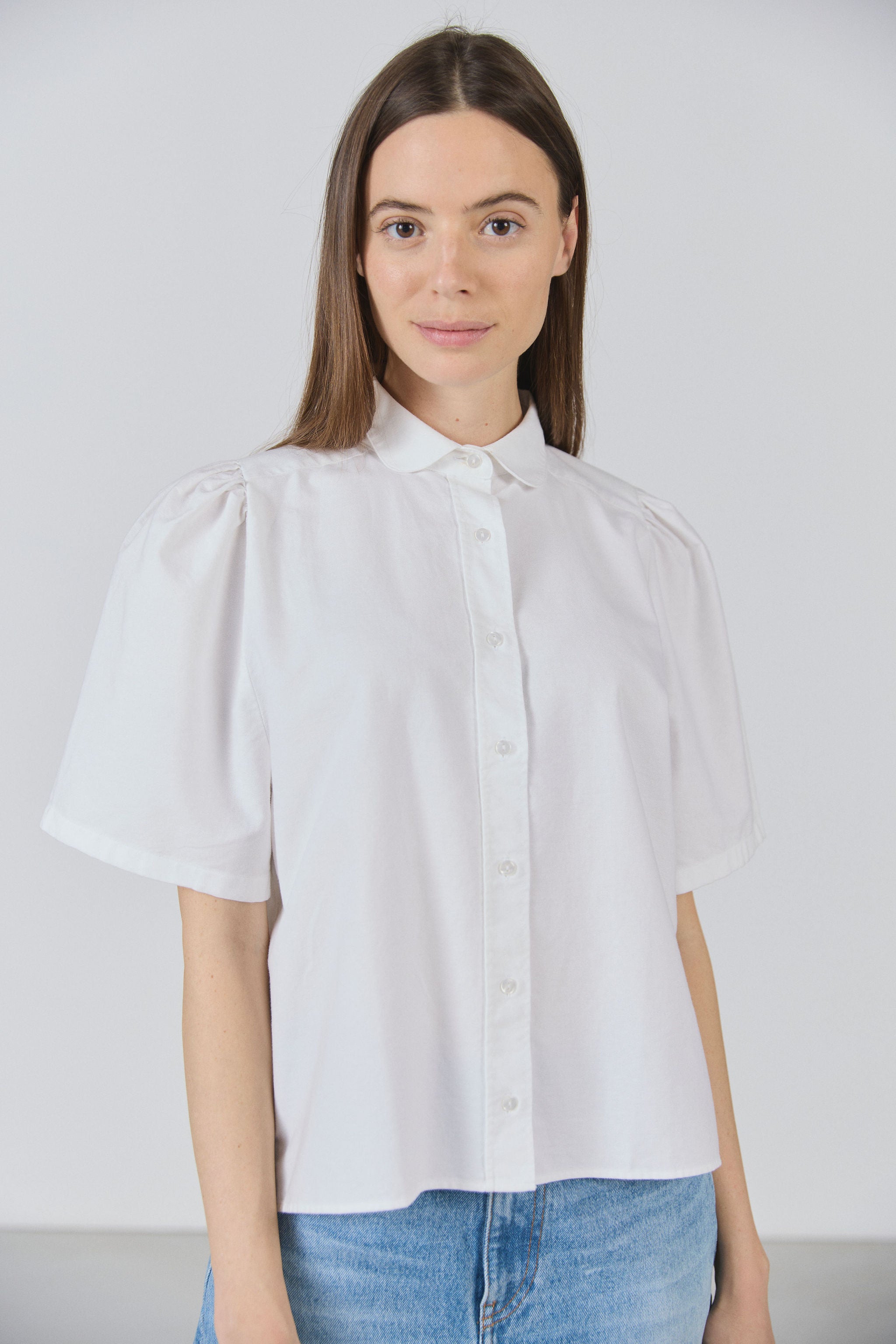 Chemise Iris oxford blanc