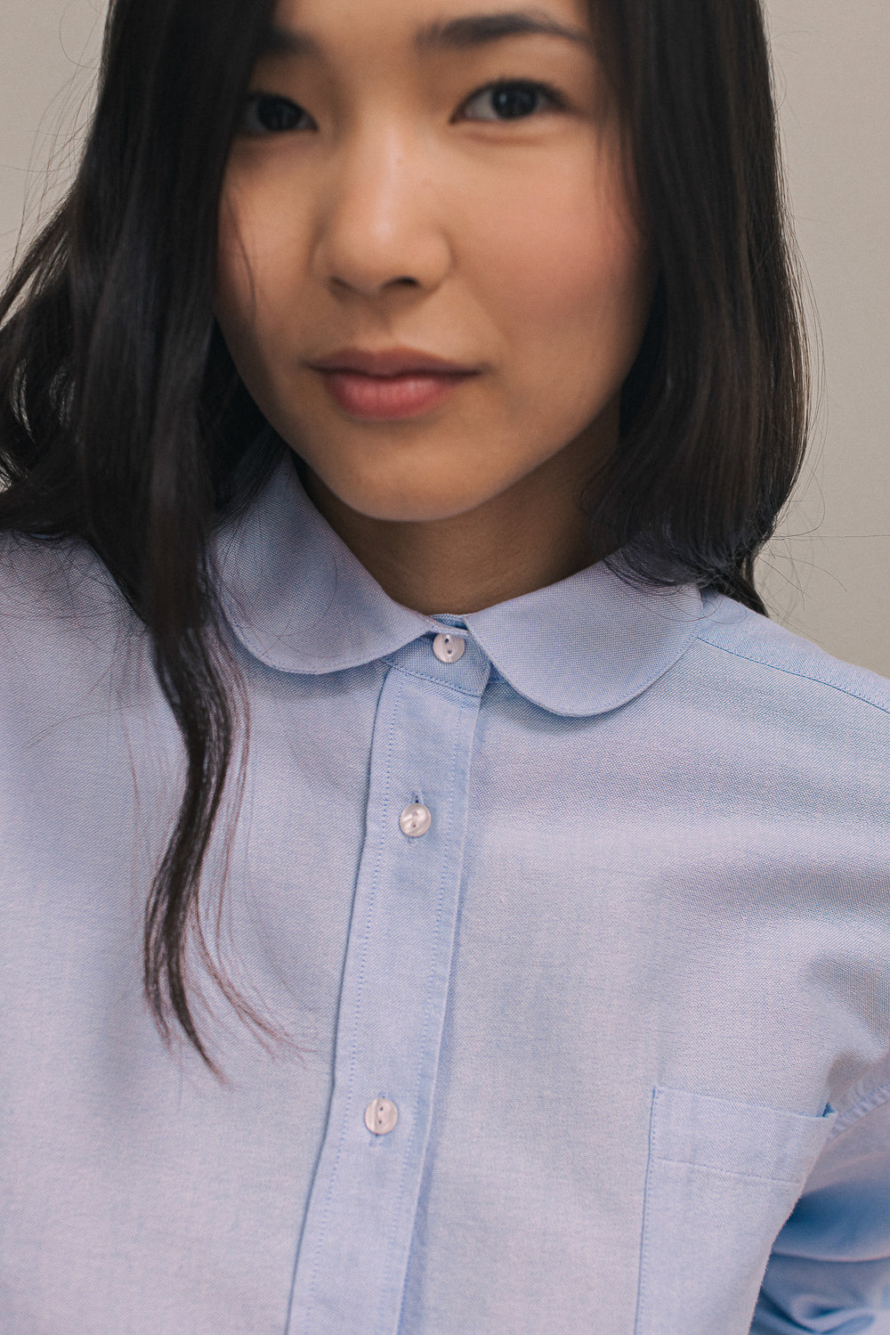 Isla oxford blue shirt