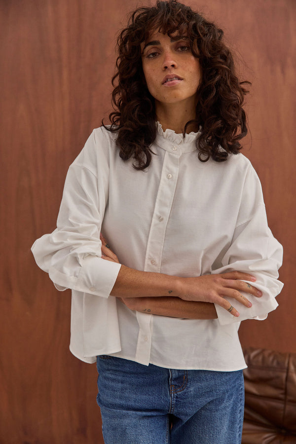 Chemise Jenny Boy oxford blanc