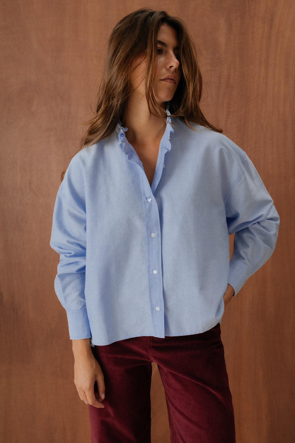 Chemise Jenny Boy bleu ciel