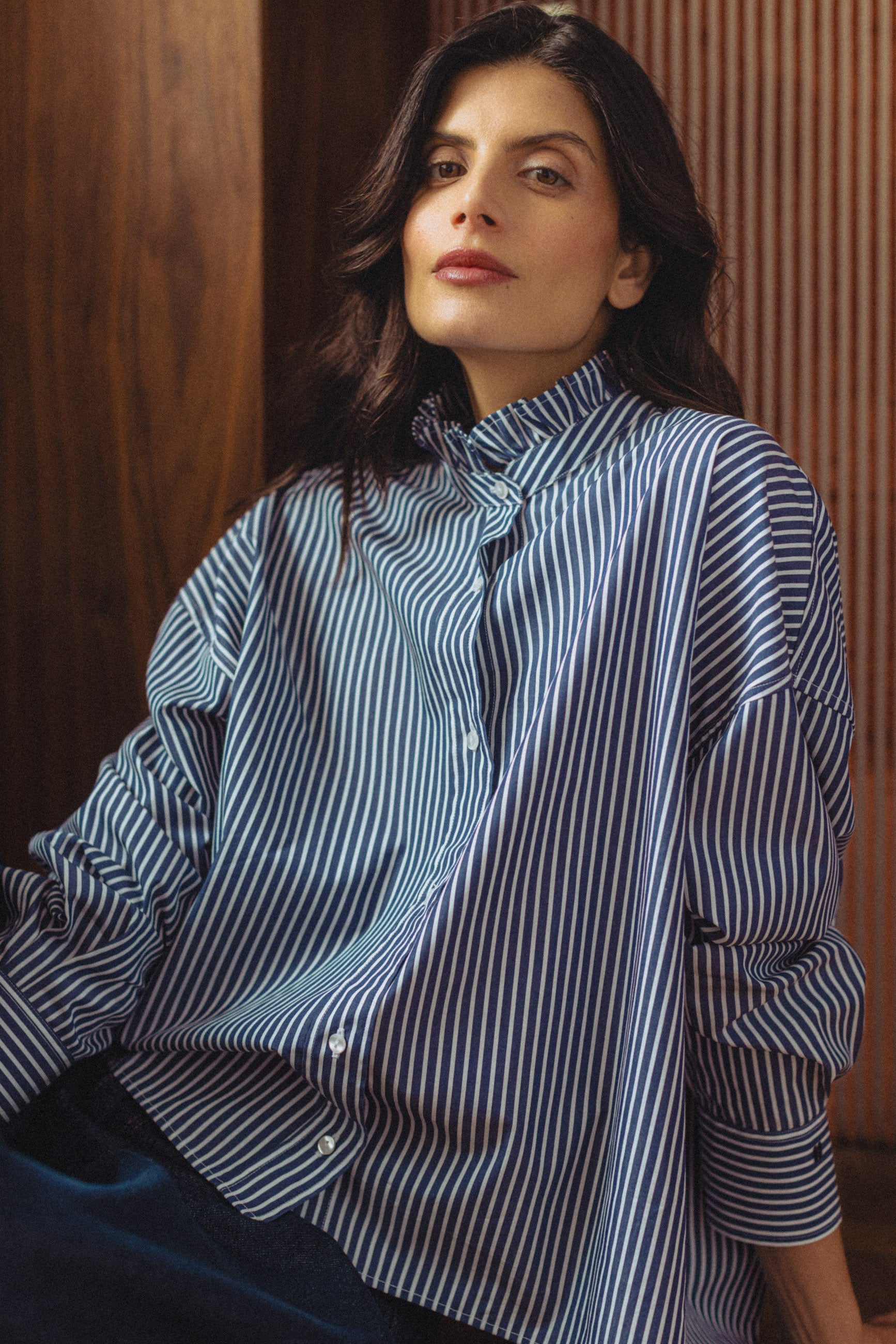 Chemise Jenny Boy rayures marines