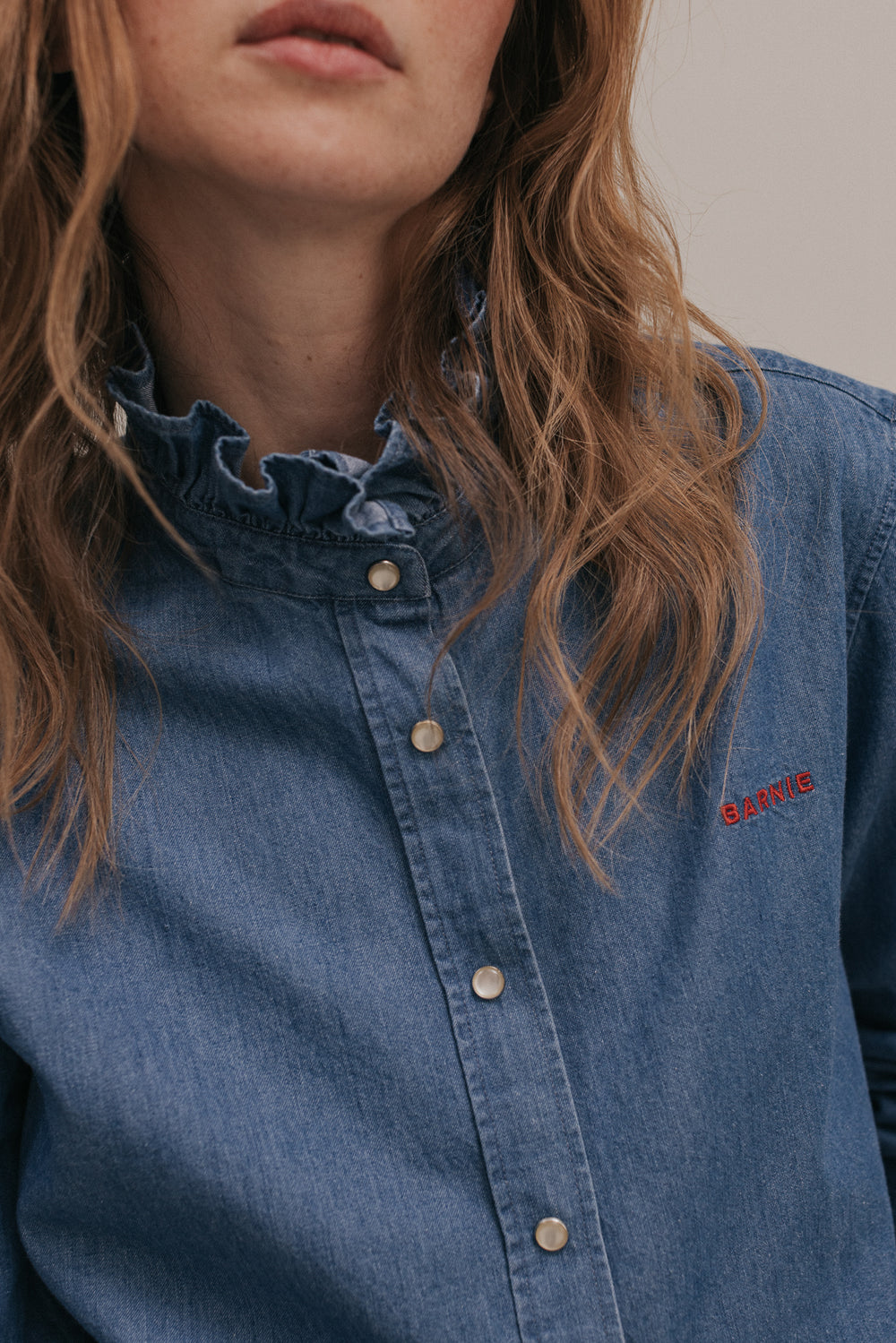 Chemise Sonia medium blue