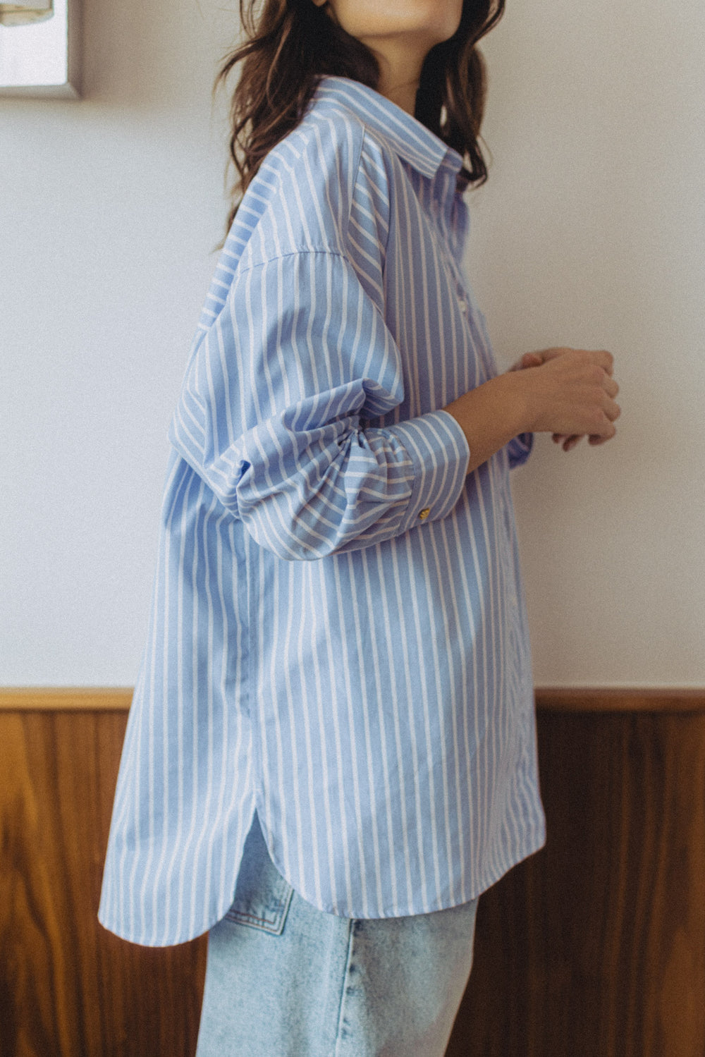 Chemise oversize Sun rayures bleues