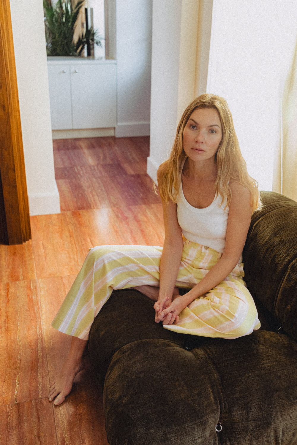 Débardeur Jean blanc