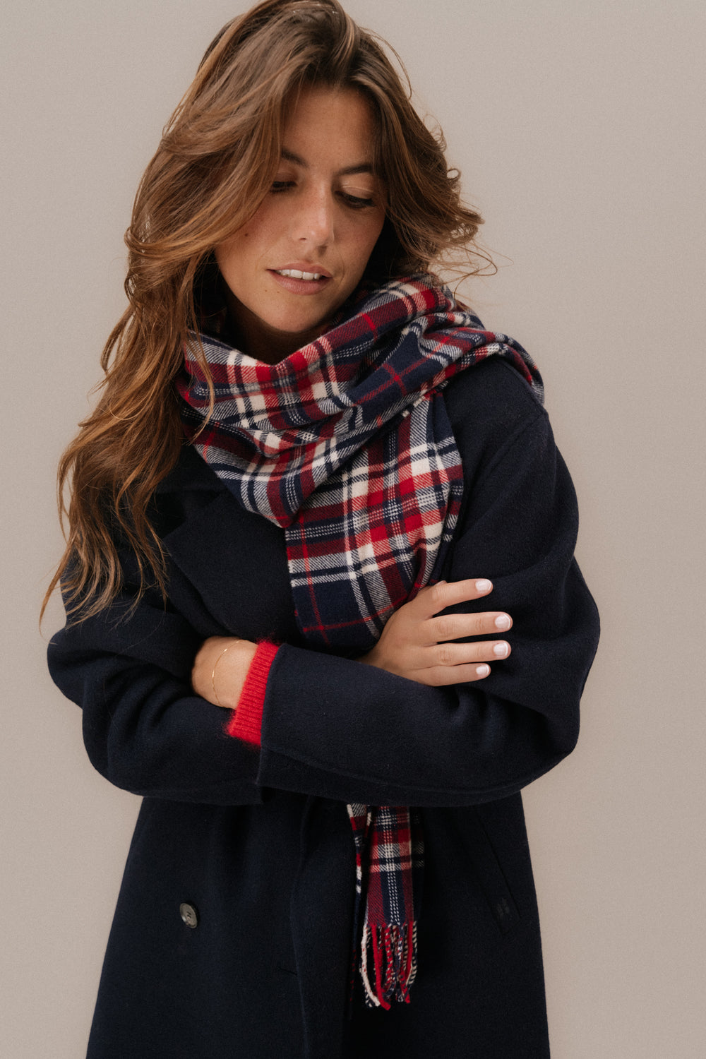 Écharpe Coraline tartan