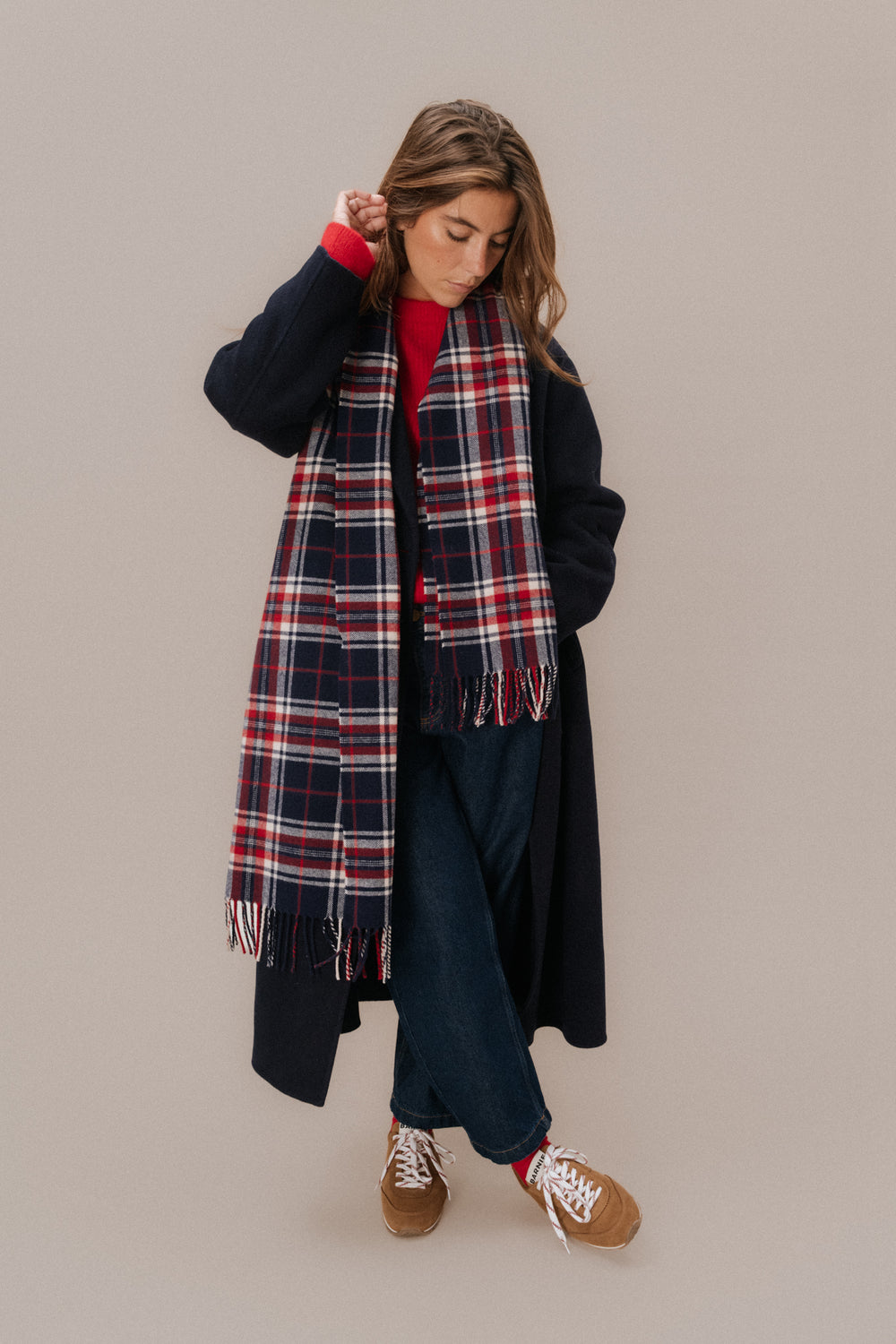 Écharpe Coraline tartan