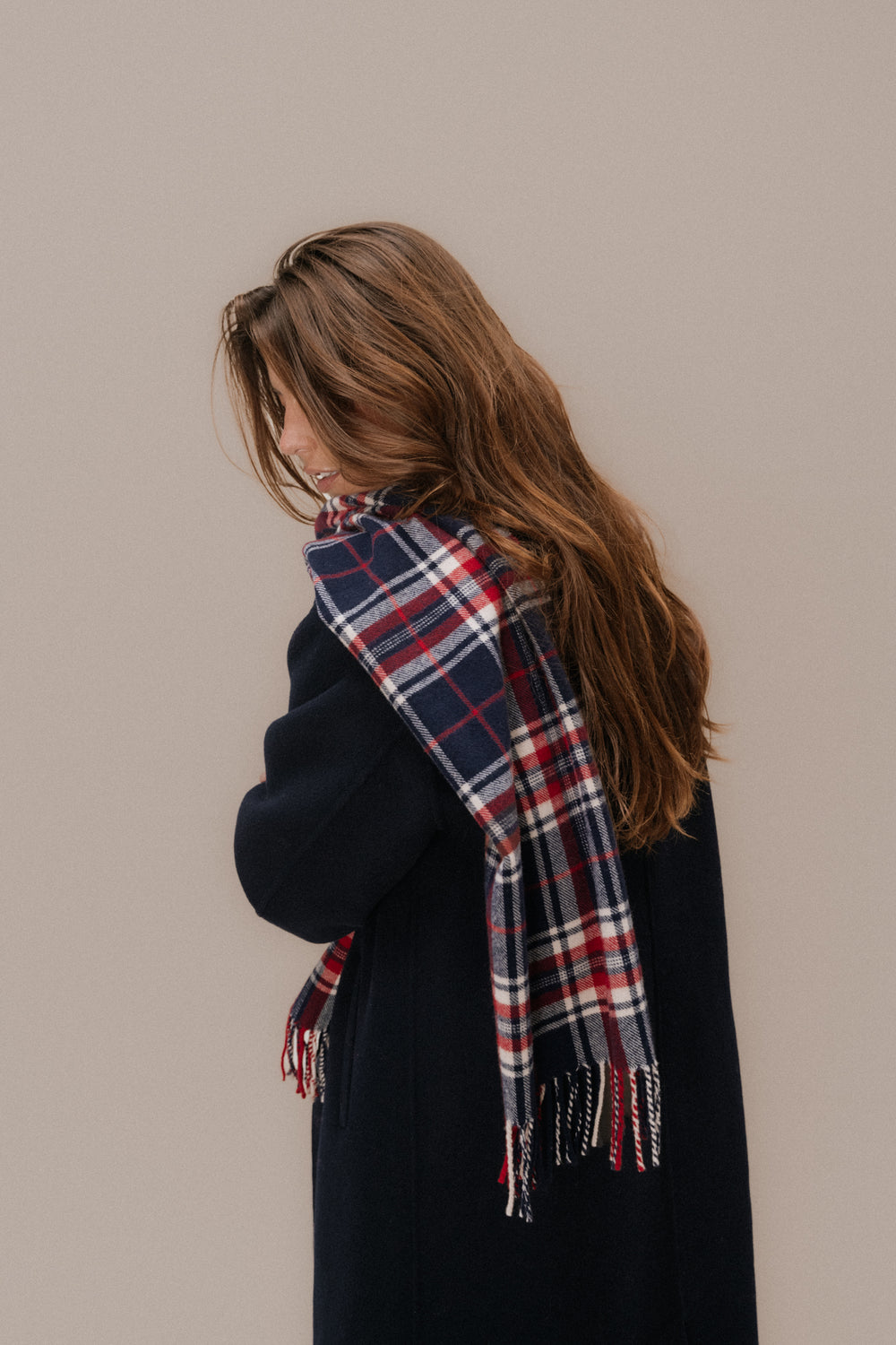 Écharpe Coraline tartan