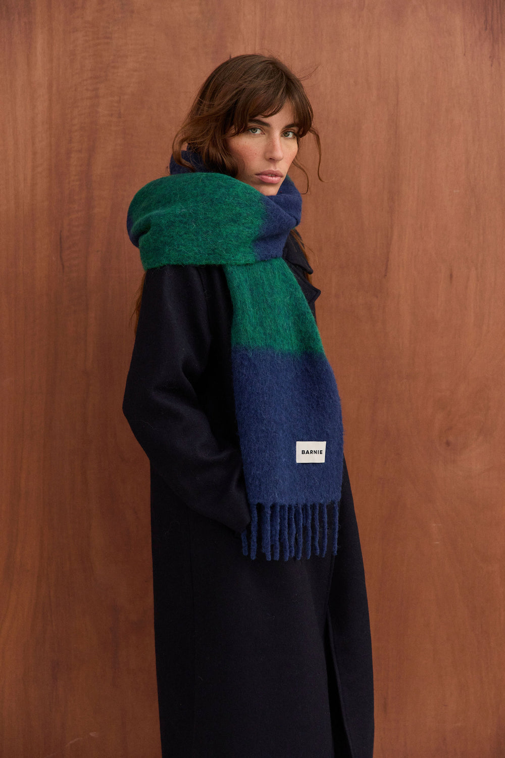 Écharpe Laetitia rayures marines