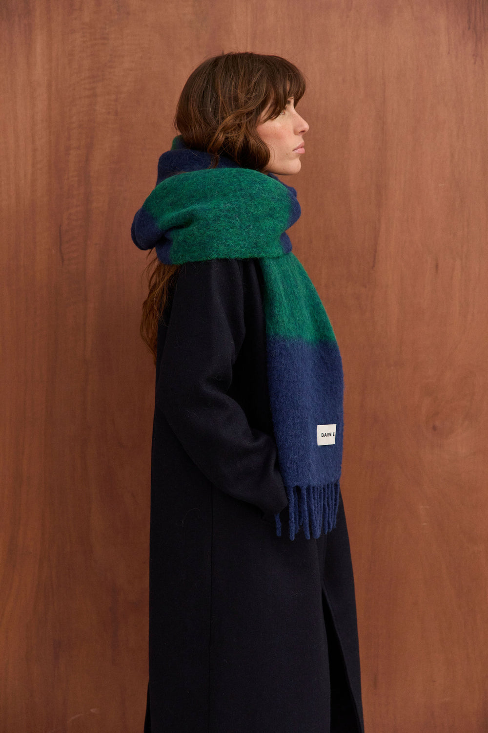 Écharpe Laetitia rayures marines