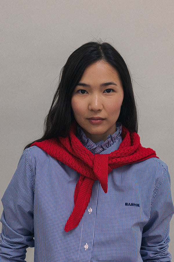 Foulard Charly rouge