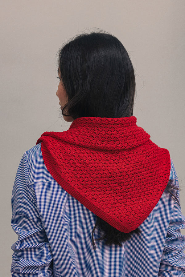 Foulard Charly rouge