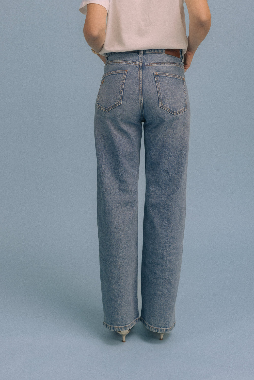 Frany medium blue jeans