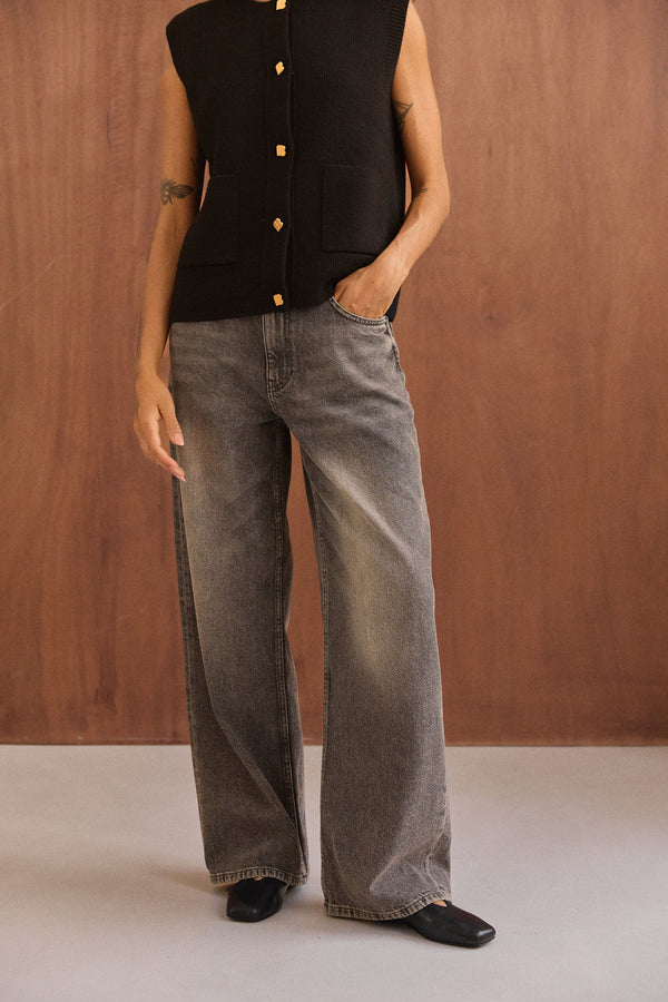 Jean Jim grey denim