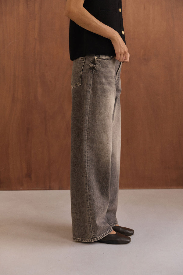 Jean Jim grey denim