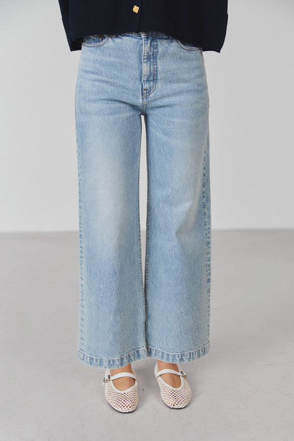 Jean Twist bleached blue