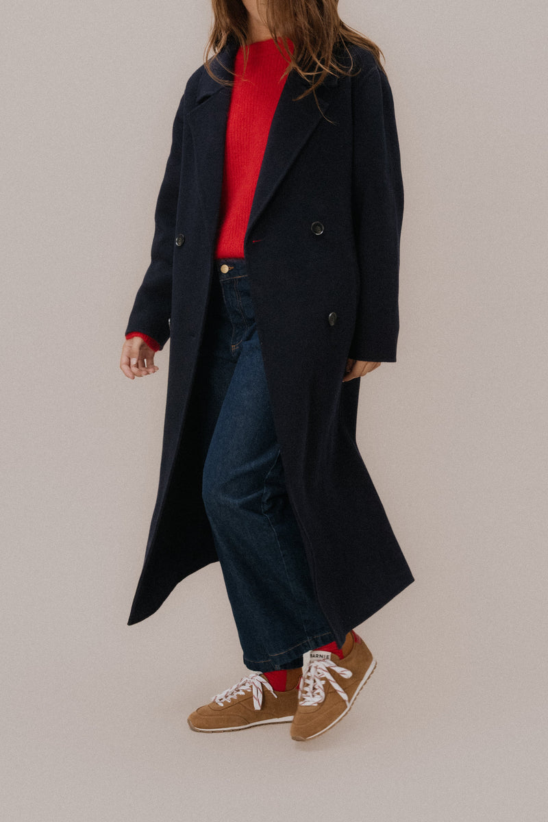 Manteau John marine