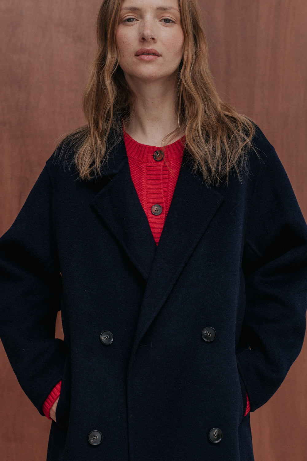 Manteau John marine