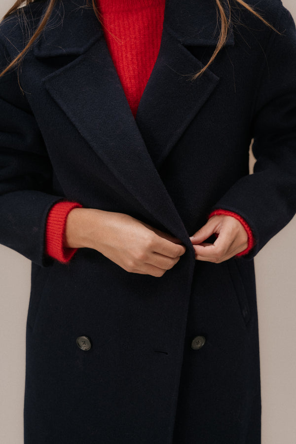 Manteau John marine