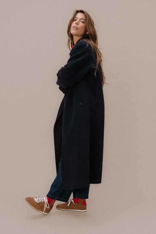 Manteau John marine