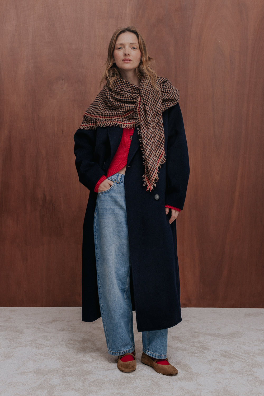 Manteau John marine