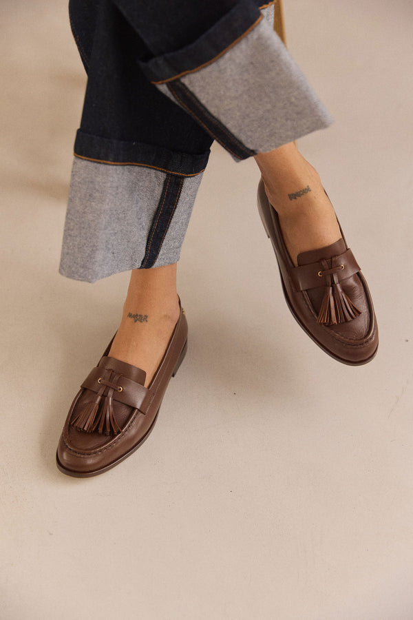 Mocassins Edison chocolat
