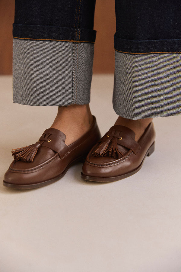 Mocassins Edison chocolat