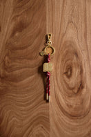 Porte-clés Marina bordeaux