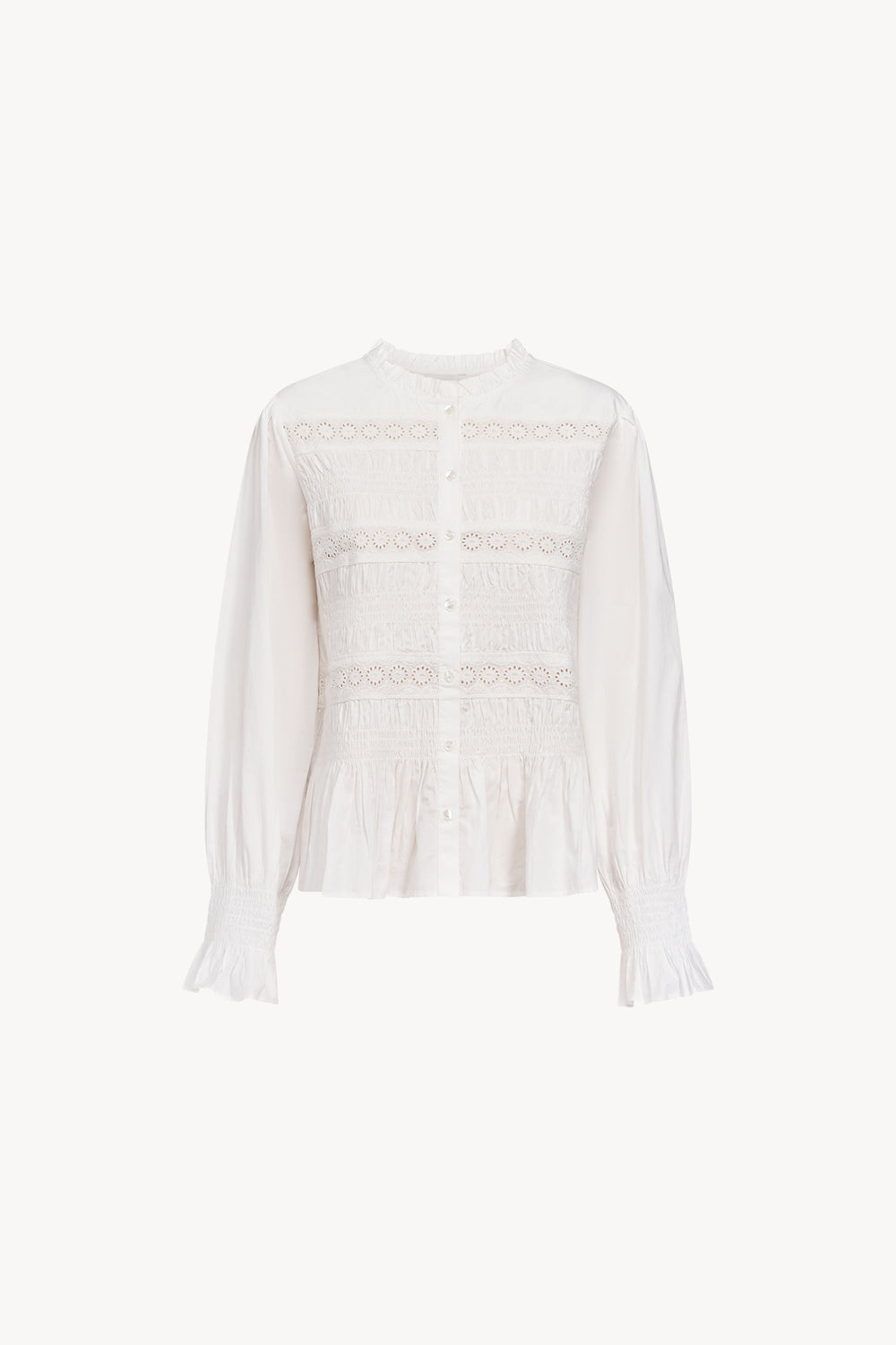 Clémentine white blouse