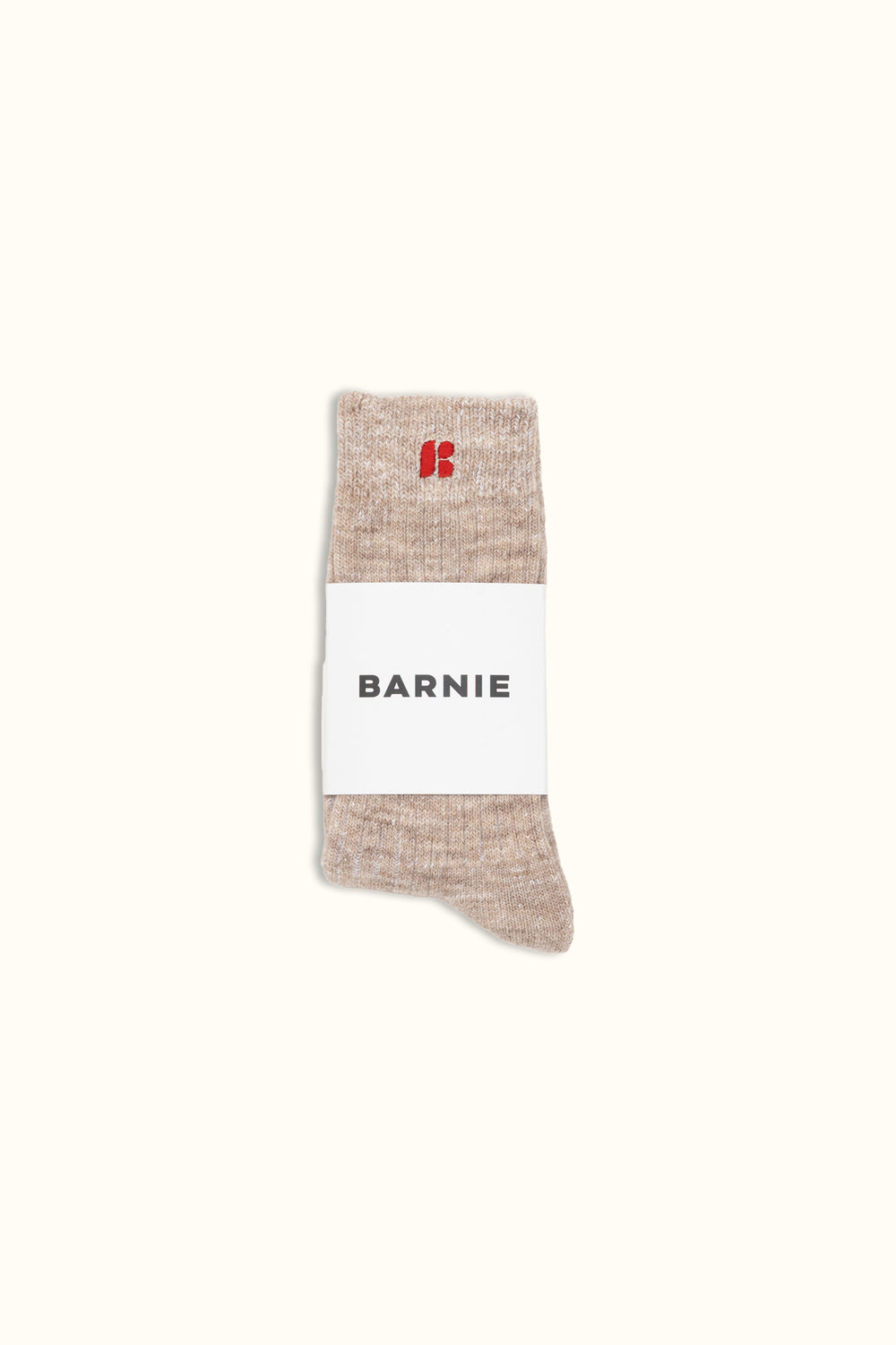 Chaussettes Agathe beige chiné