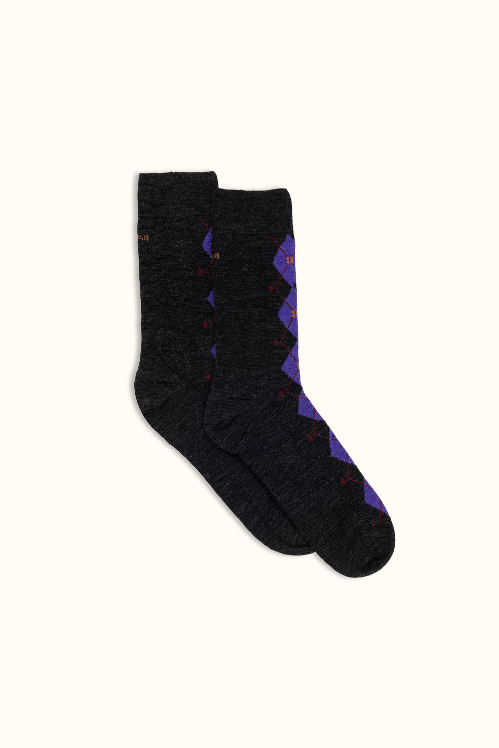 Chaussettes Louisa gris chiné