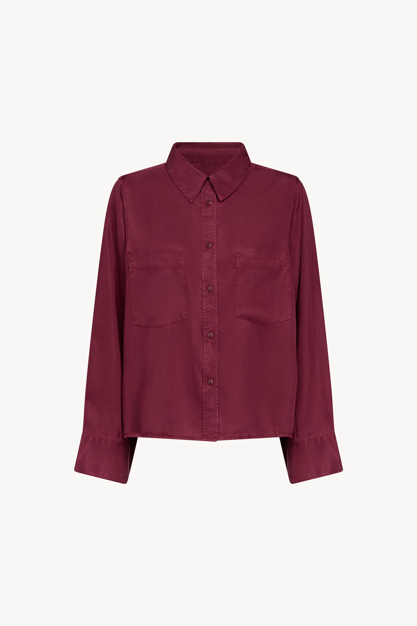 Chemise Elio bordeaux