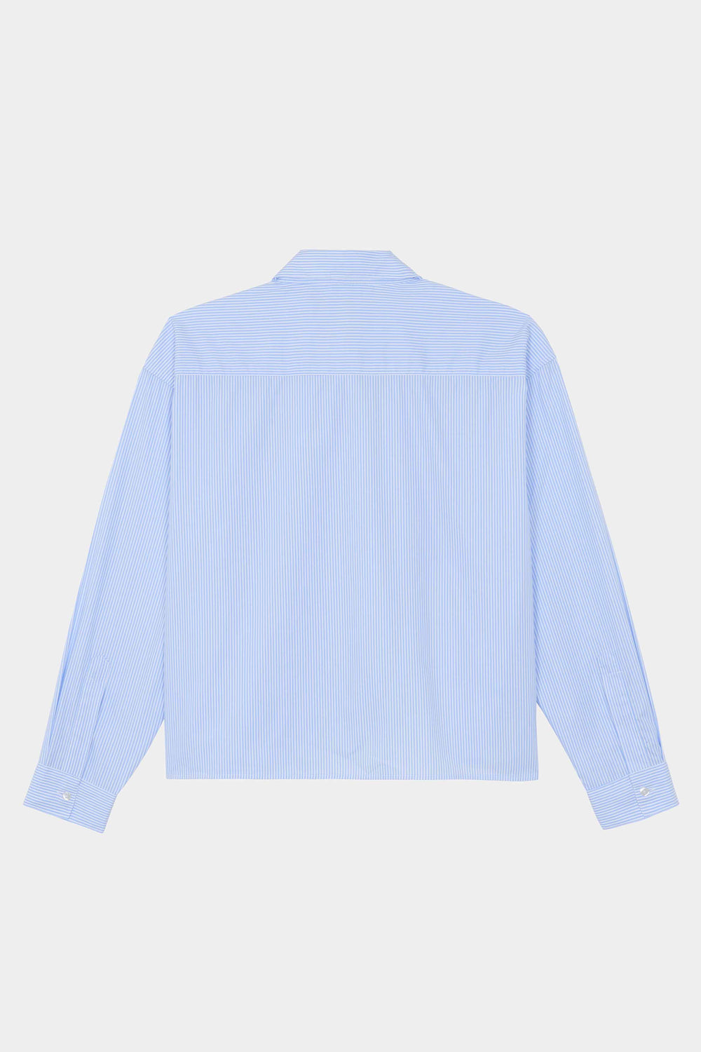 Chemise rayée bleu ciel Isla 7