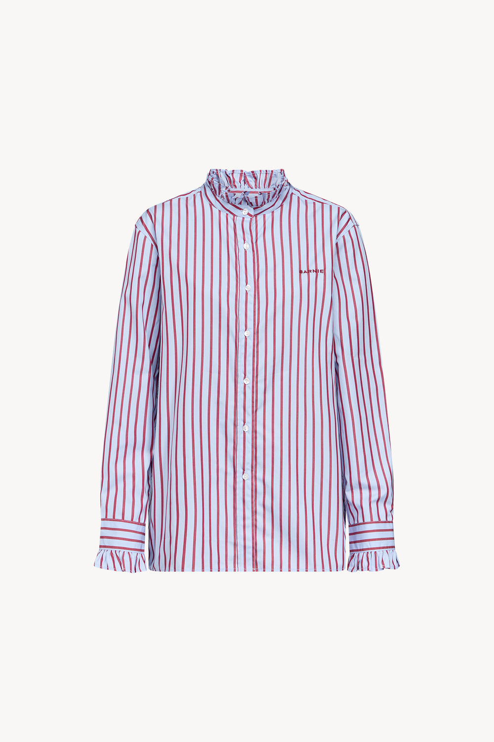 Jasmine sky stripe shirt