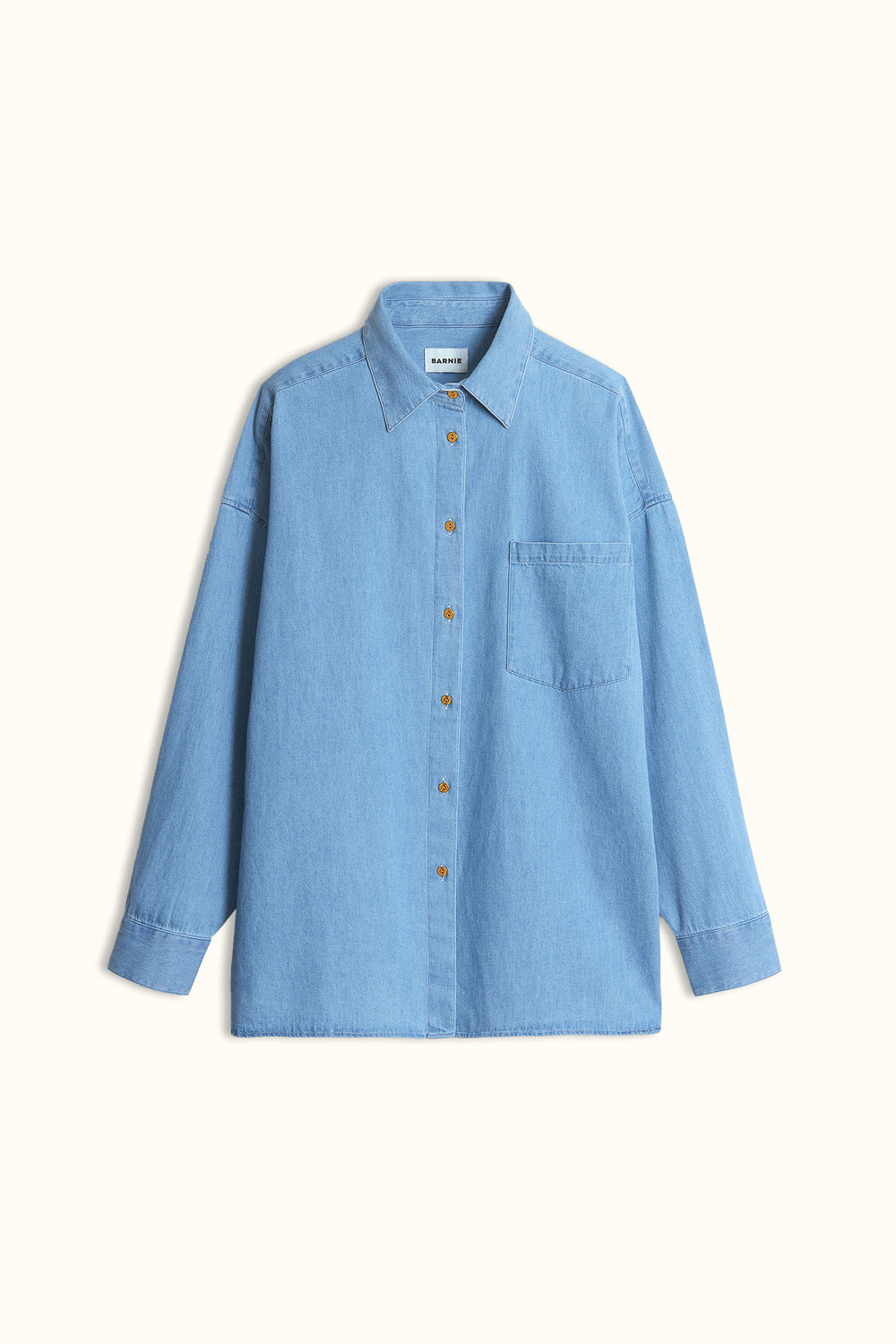 Chemise oversize Sun medium blue