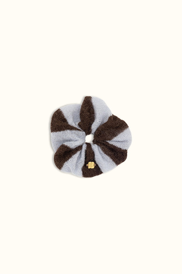 Chouchou Mila chocolat bleu ciel
