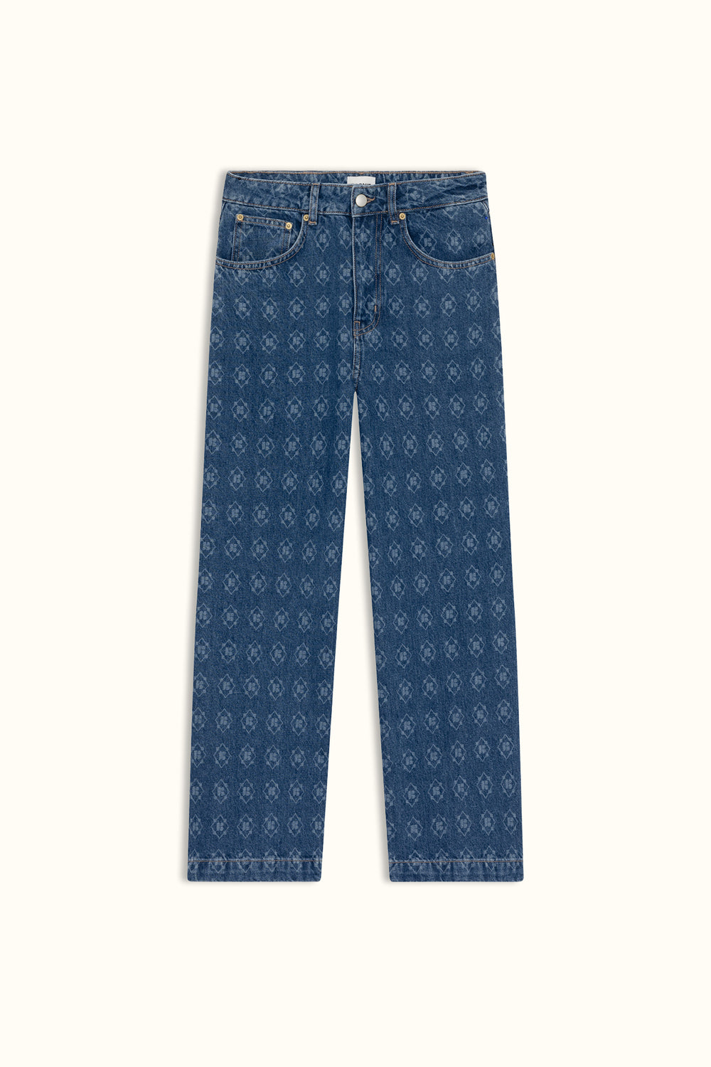 Jean Gaspard medium blue all-over