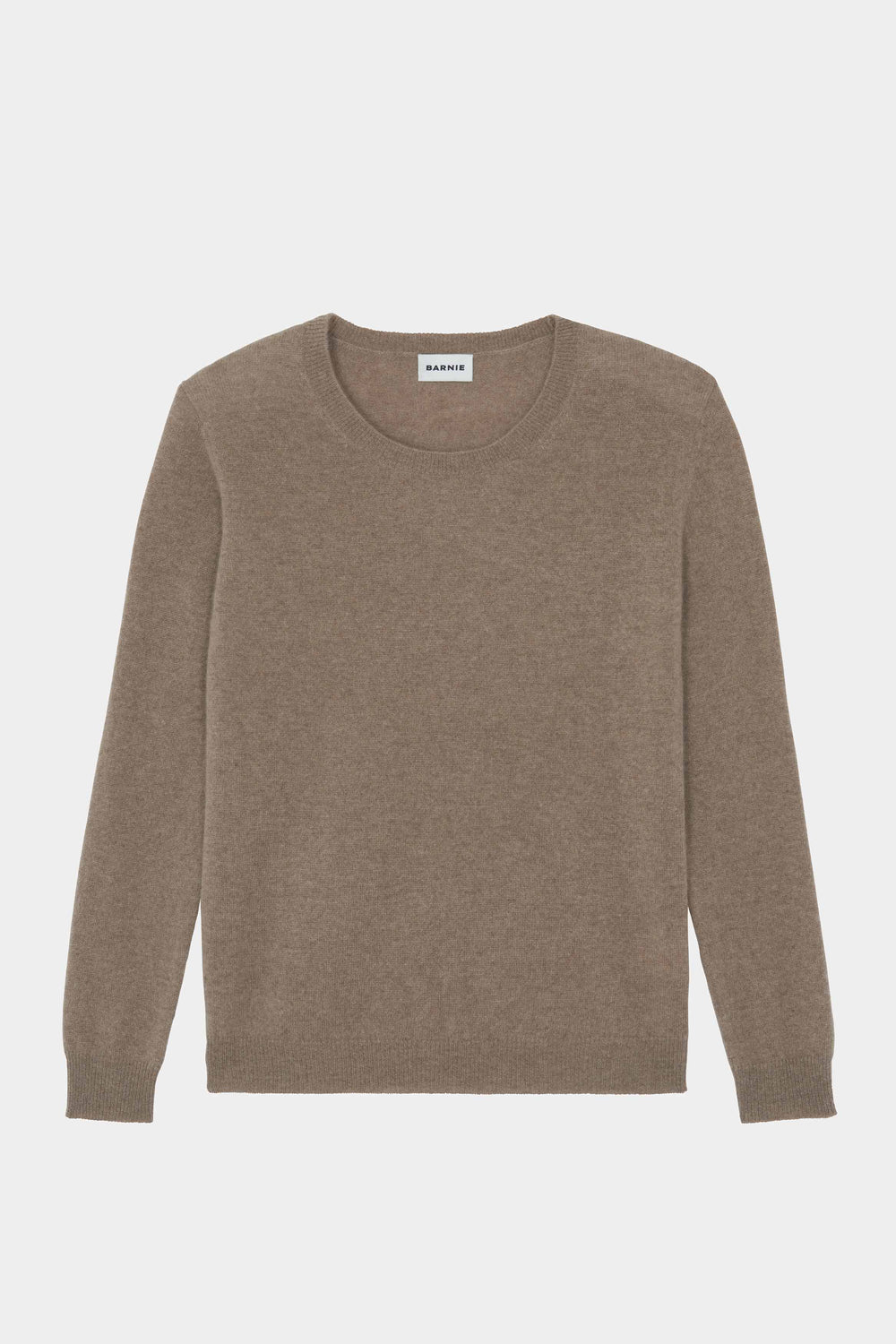 Pull en cachemire beige foncé Bertille 5