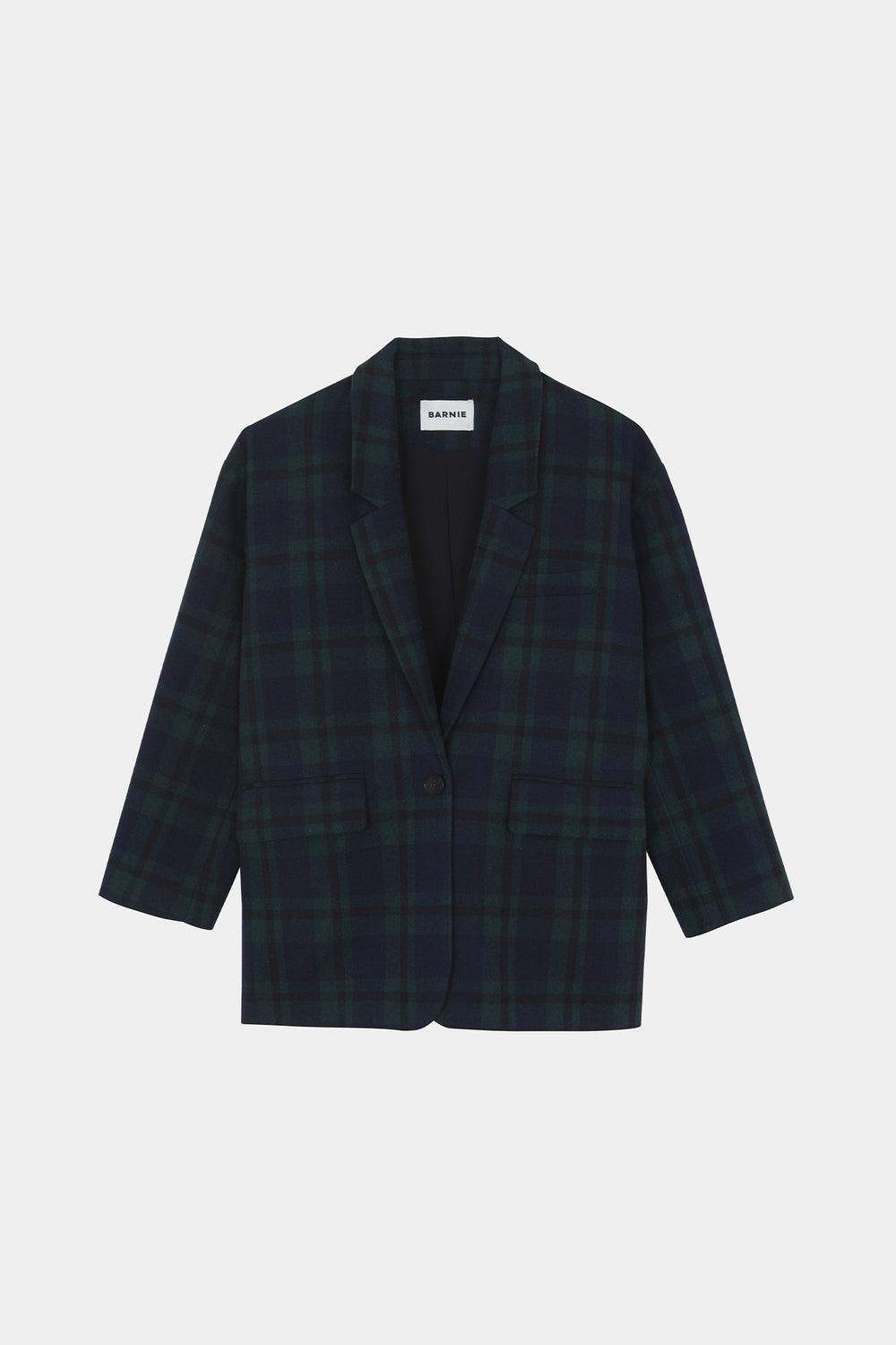 Packshot Veste Angie tartan marine 1